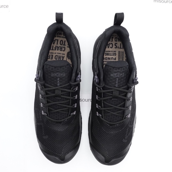 NEW KEEN NXIS Evo Waterproof Hiking Shoes 1027797 Black main image 7